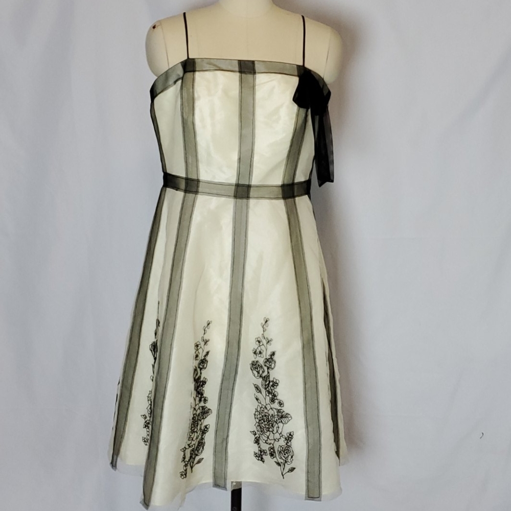 Gabriella Skye, 10, party dress with net overlay